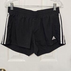 Adidas Women's Black Athletic Shorts Medium